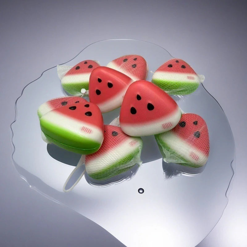 Squishy Watermelon Squeeze Toy Lovely Fruit Pinch Fidget Toys Soft Fast Rebound Decompression Doll Anti-stress Gift Cute Things