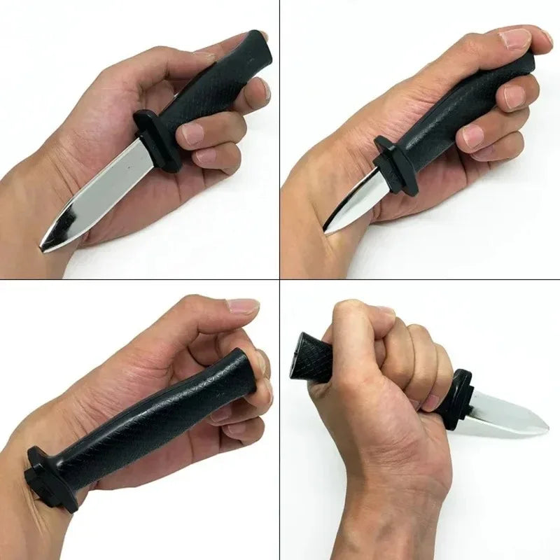 Retractable Prank Knife - Harmless Plastic Comedy Prop for Adults & Kids, Joke Magic Trick Gift