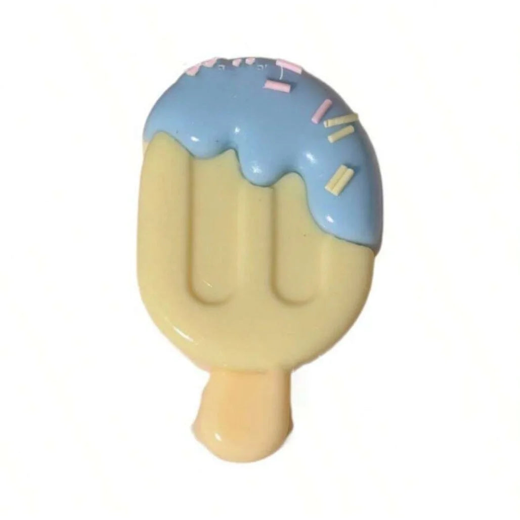 Realistic Blueberry Filled Ice Cream Squishy Toy High Appearance Popsicle Squeeze Stress Relief Anti-Anxiety Fidget Toy